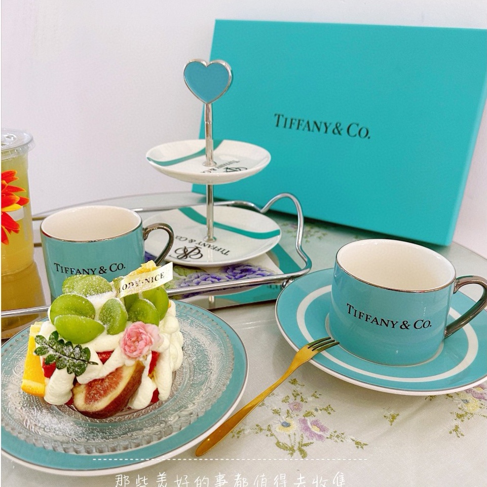 [TOP] Tiffany & Co. Afternoon Tea Gift Box 5 Pieces Set