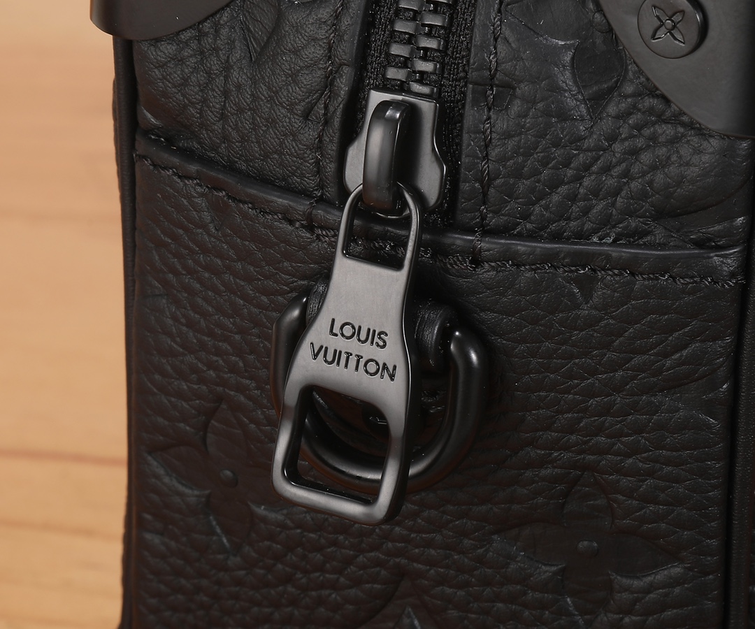 [TOP] Louis Vuitton LV Trunk Soft Trunk Mini Bag 18.5 x 13 x 8 cm - Black