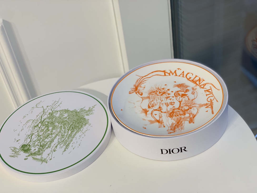 [TOP] Christian Dior One Box, Four Different Patterns Dinner Plates