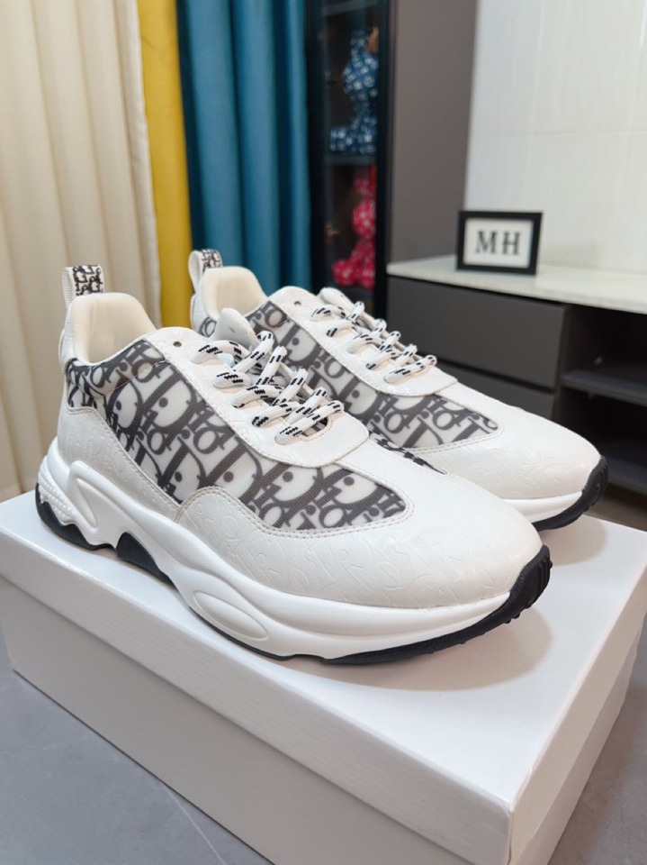 [TOP] Christian Dior Mesh Breathable Sports Shoes - 3 Colors