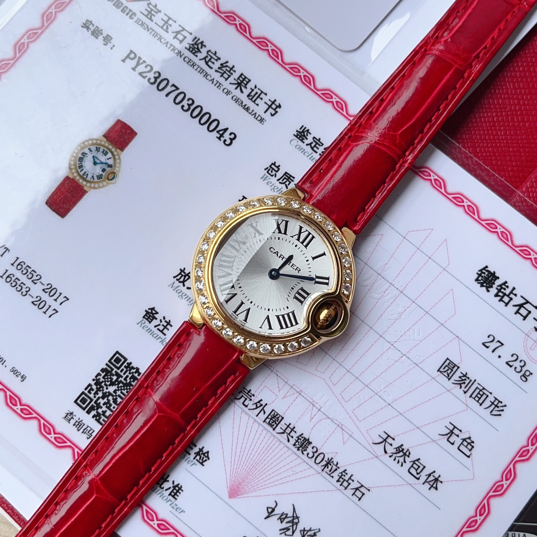[TOP] Cartier Extra Large Diamond VS1.8 Quartz Watches
