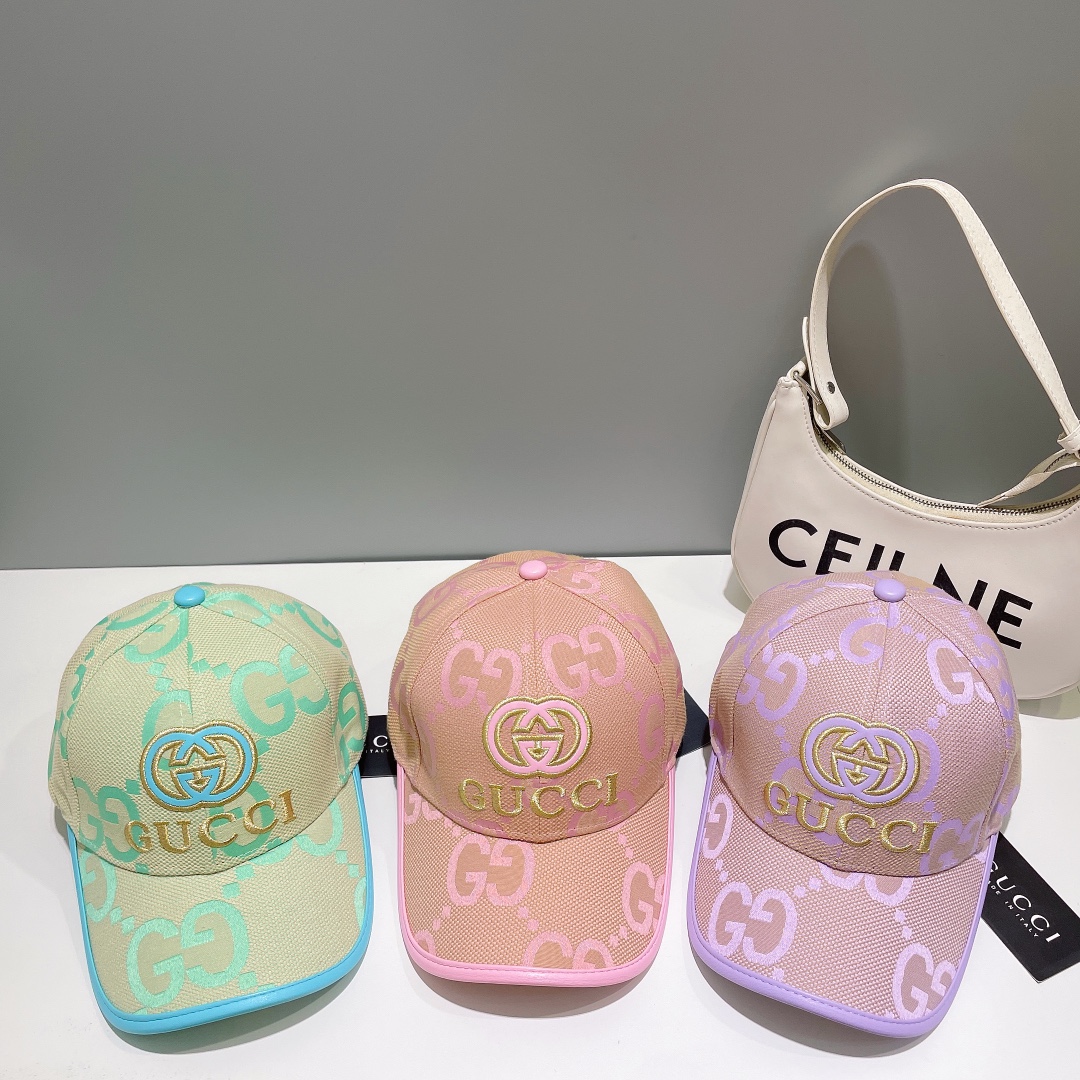 [TOP] GUCCI Classic Baseball Hat - 3 Colors
