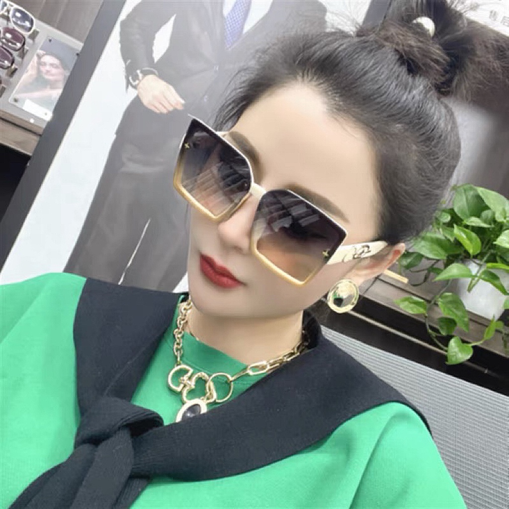 [TOP]Louis Vuitton LV Women's Square Driving Sunglasses - 4 Colors