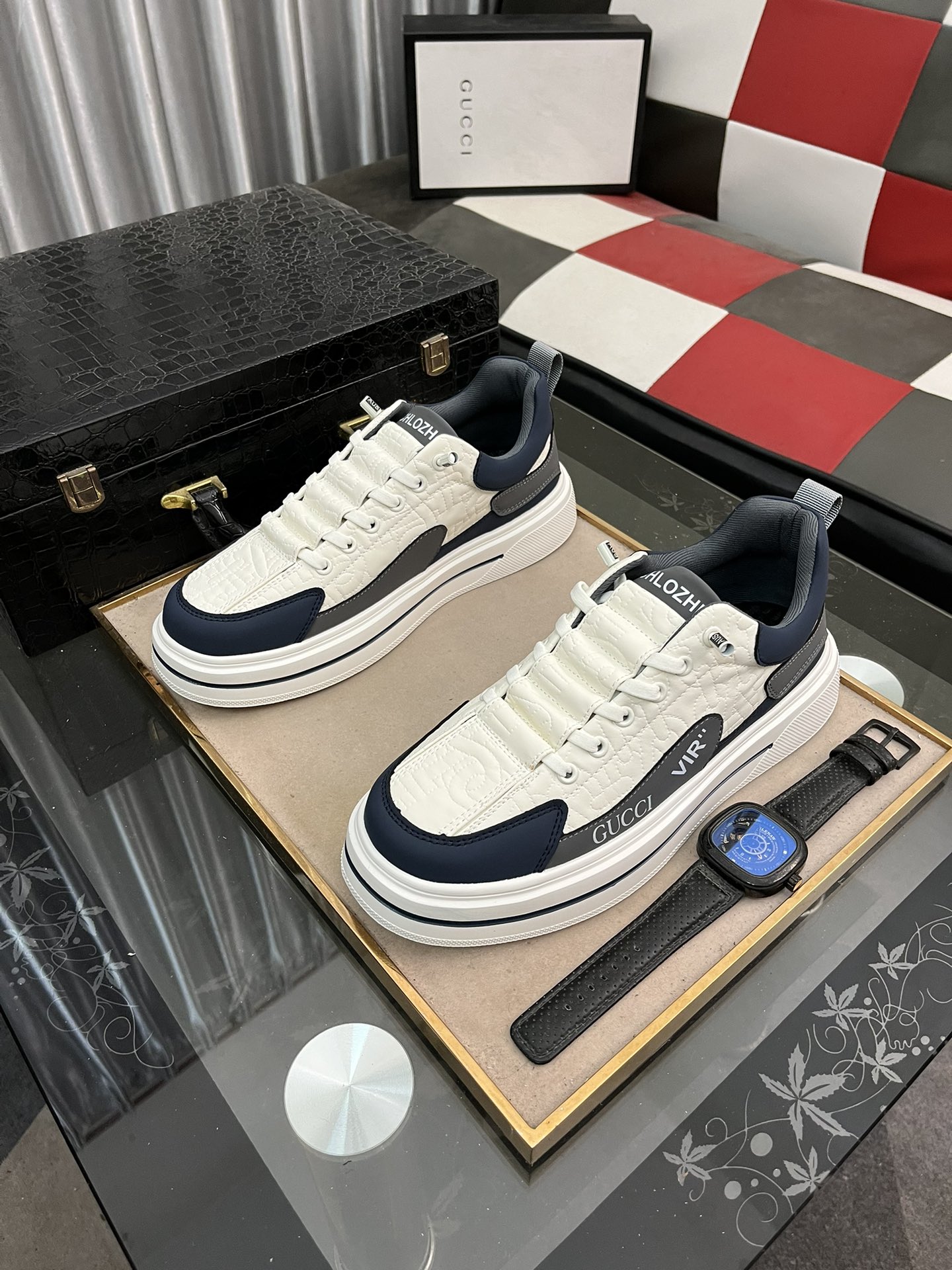 [TOP] GUCCI Men's Sports Casual Shoes