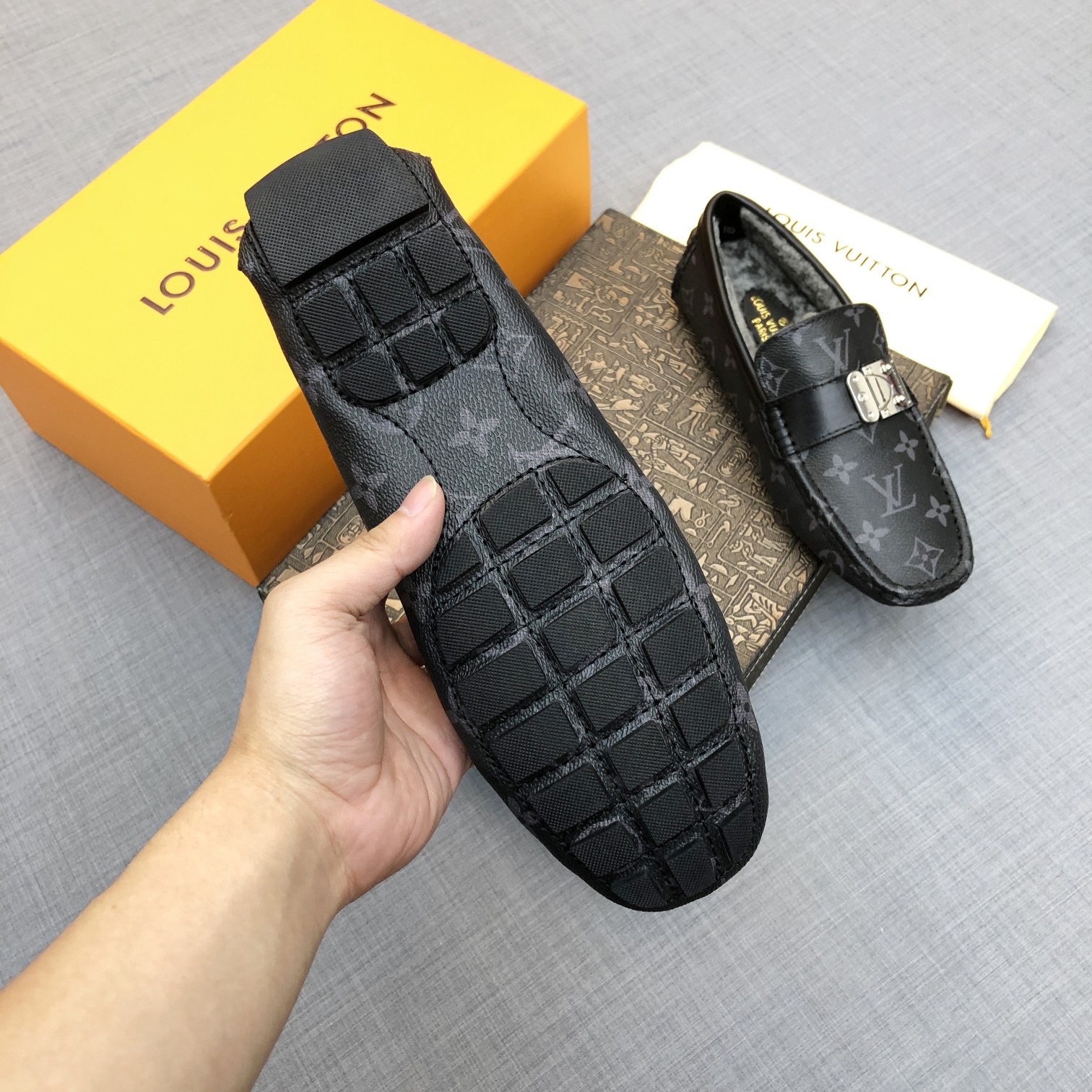[TOP]Louis Vuitton LV Autumn And Winter Men's Flat Shoes