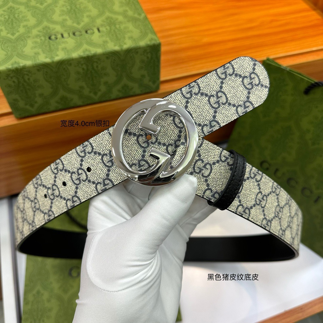 [TOP] GUCCI New Belt - 4CM