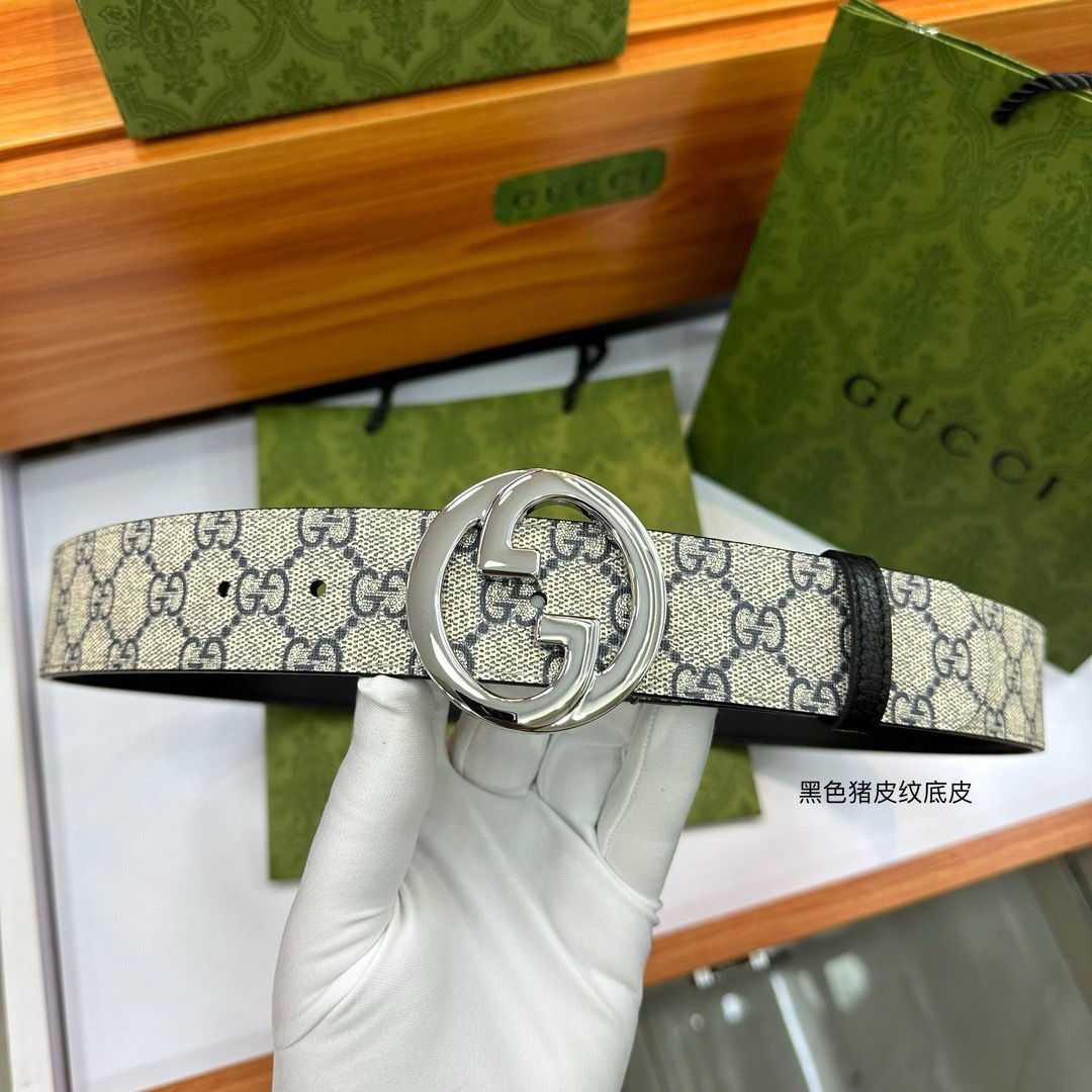[TOP] GUCCI New Belt - 4CM