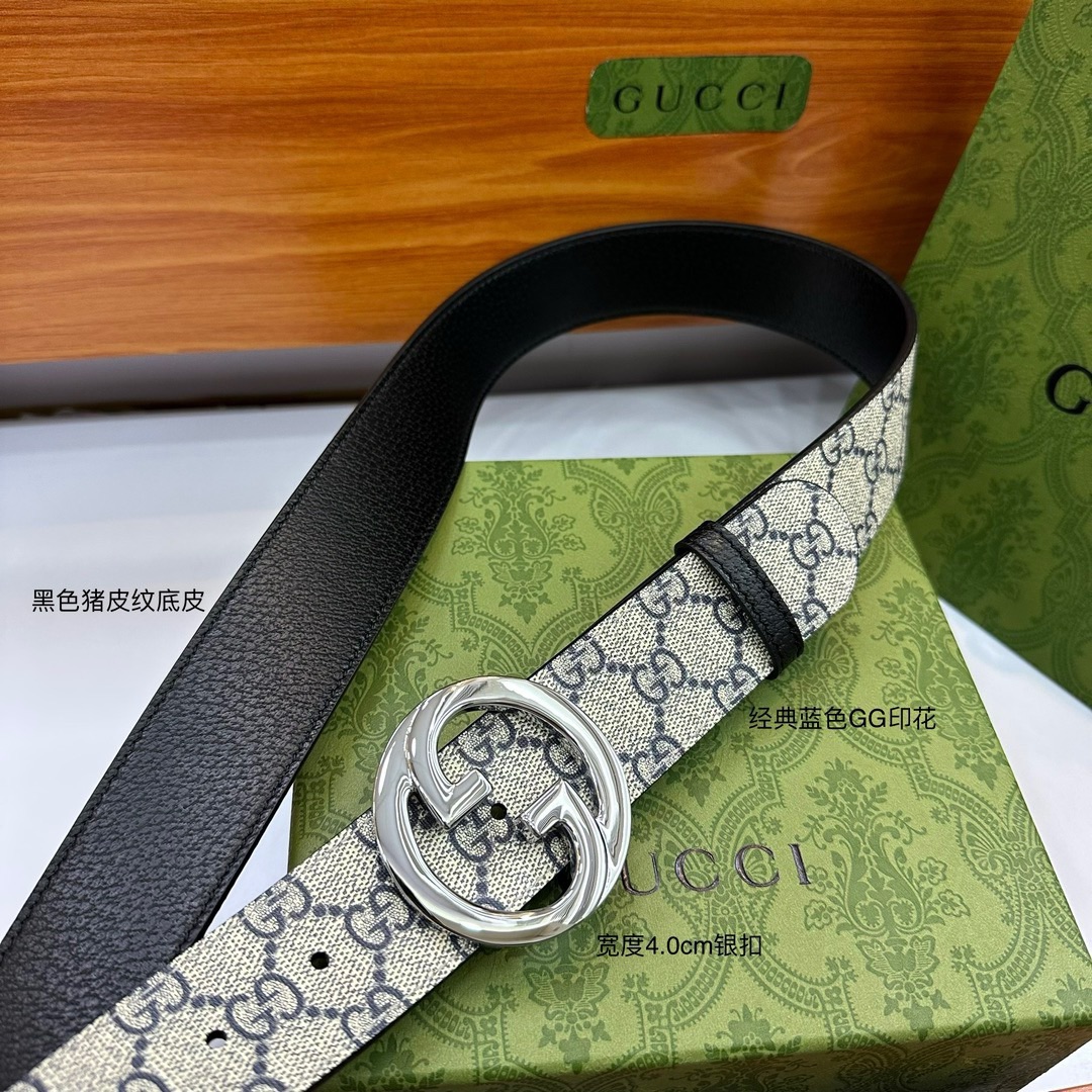 [TOP] GUCCI New Belt - 4CM
