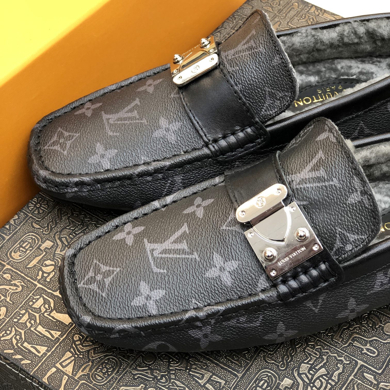 [TOP]Louis Vuitton LV Autumn And Winter Men's Flat Shoes