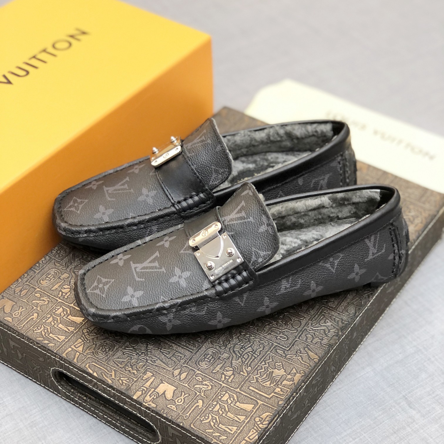 [TOP]Louis Vuitton LV Autumn And Winter Men's Flat Shoes