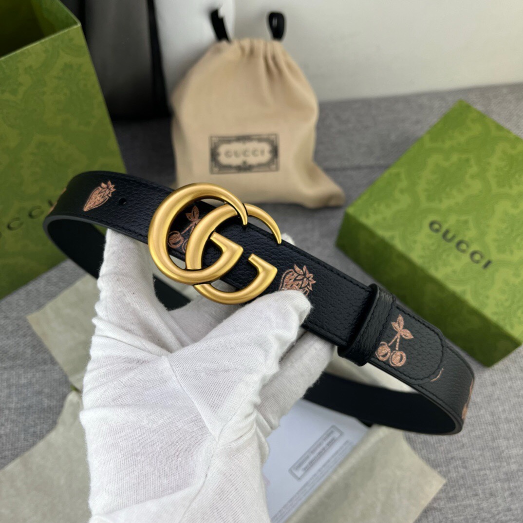 [TOP] GUCCI Lady Belt - 3CM