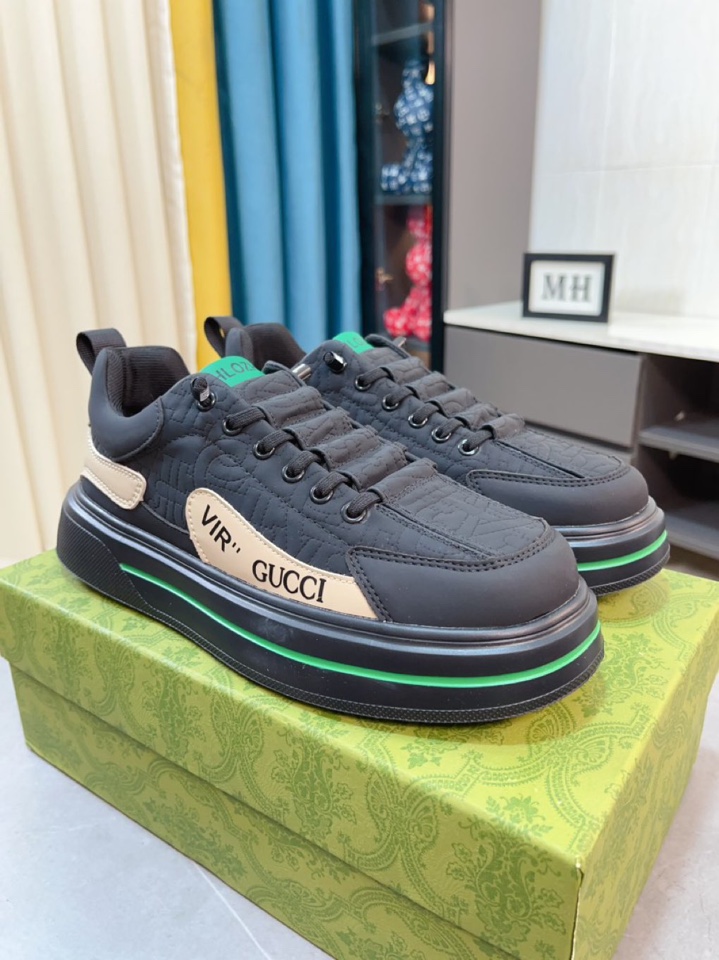 [TOP] GUCCI Men's Sports Casual Shoes - 2 Colors