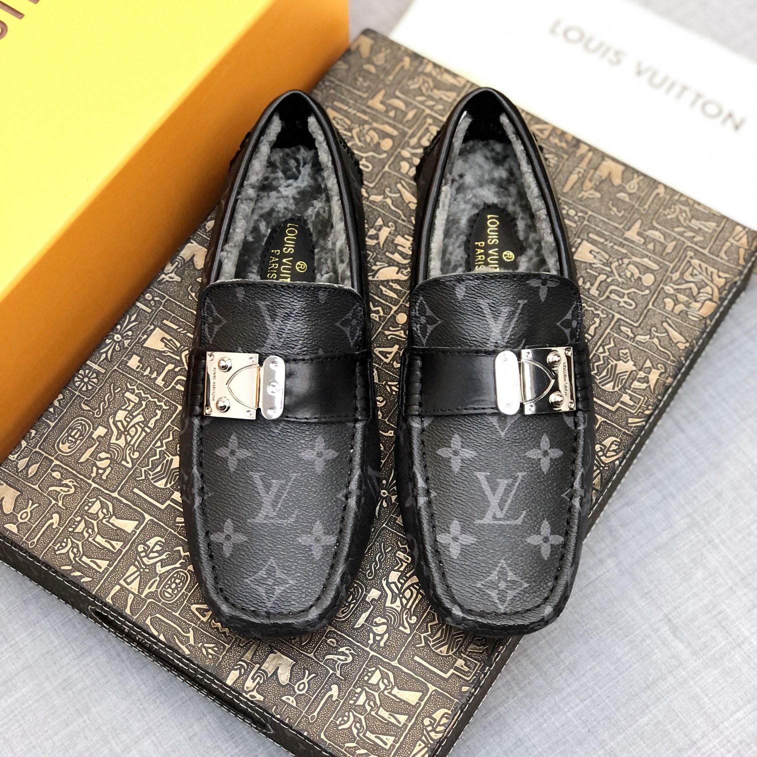[TOP]Louis Vuitton LV Autumn And Winter Men's Flat Shoes