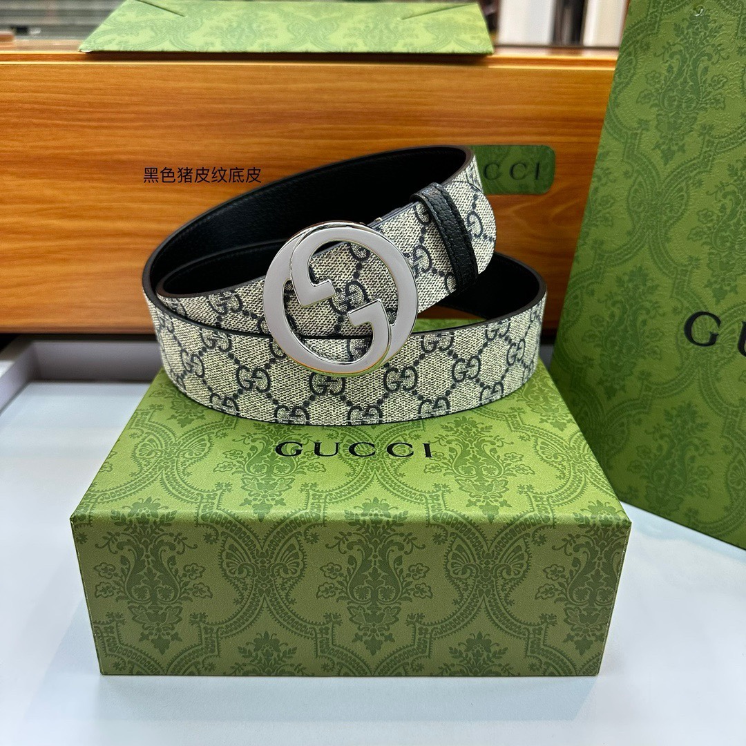 [TOP] GUCCI New Belt - 4CM