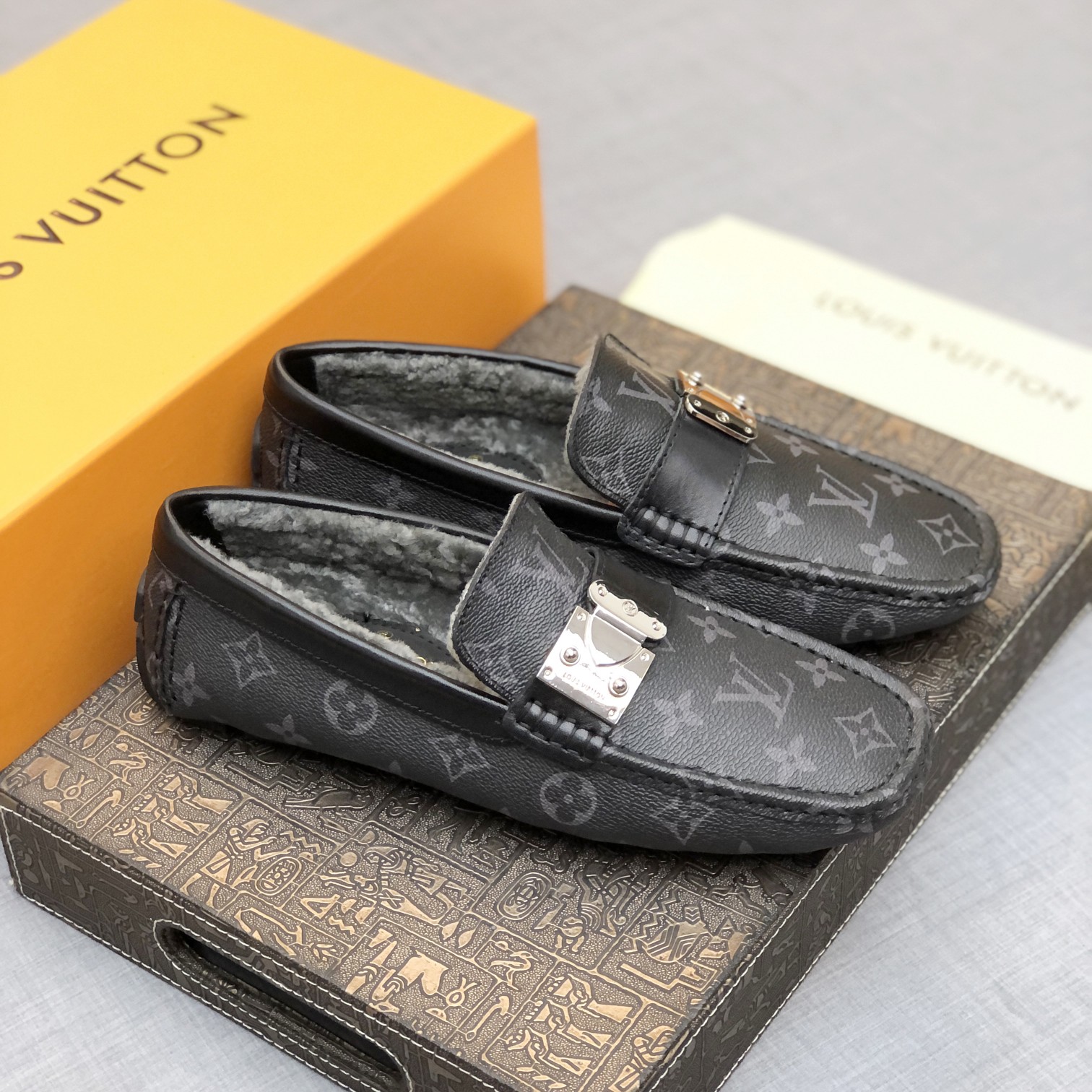 [TOP]Louis Vuitton LV Autumn And Winter Men's Flat Shoes