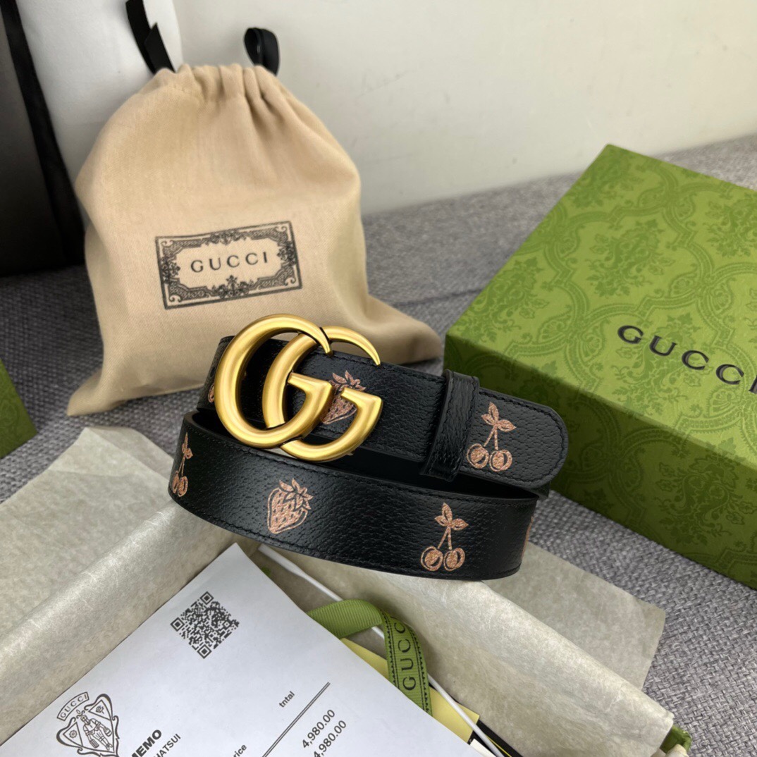 [TOP] GUCCI Lady Belt - 3CM