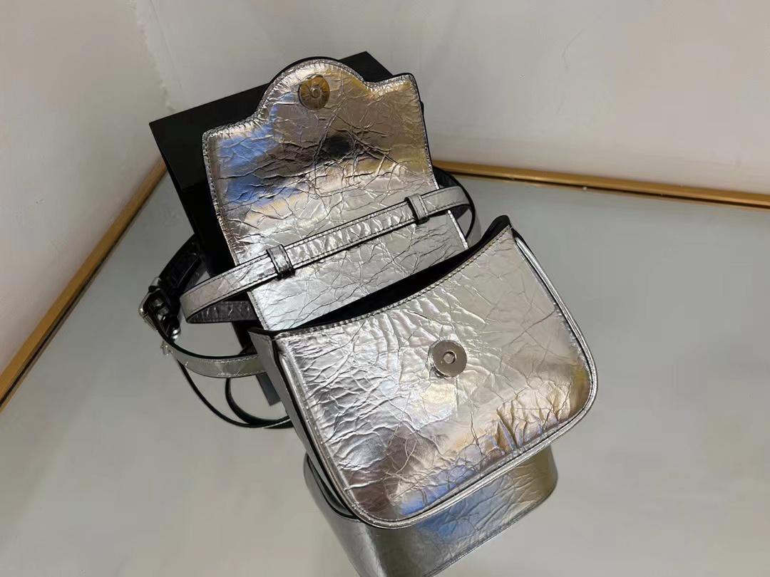 [TOP] VERSACE New Bag  16x6x12 cm - Silver
