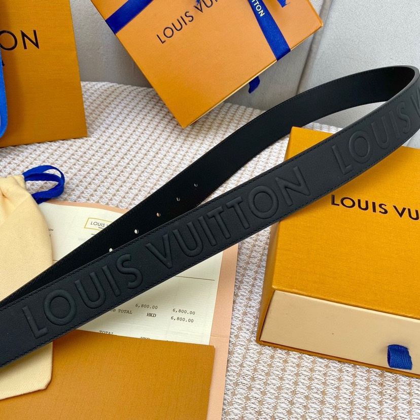 [TOP] Louis Vuitton LV Men's Cow Belt - 3.5CM