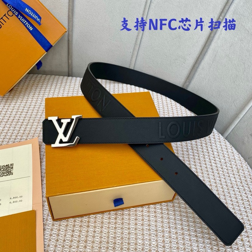[TOP] Louis Vuitton LV Men's Cow Belt - 3.5CM
