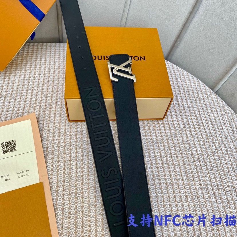 [TOP] Louis Vuitton LV Men's Cow Belt - 3.5CM