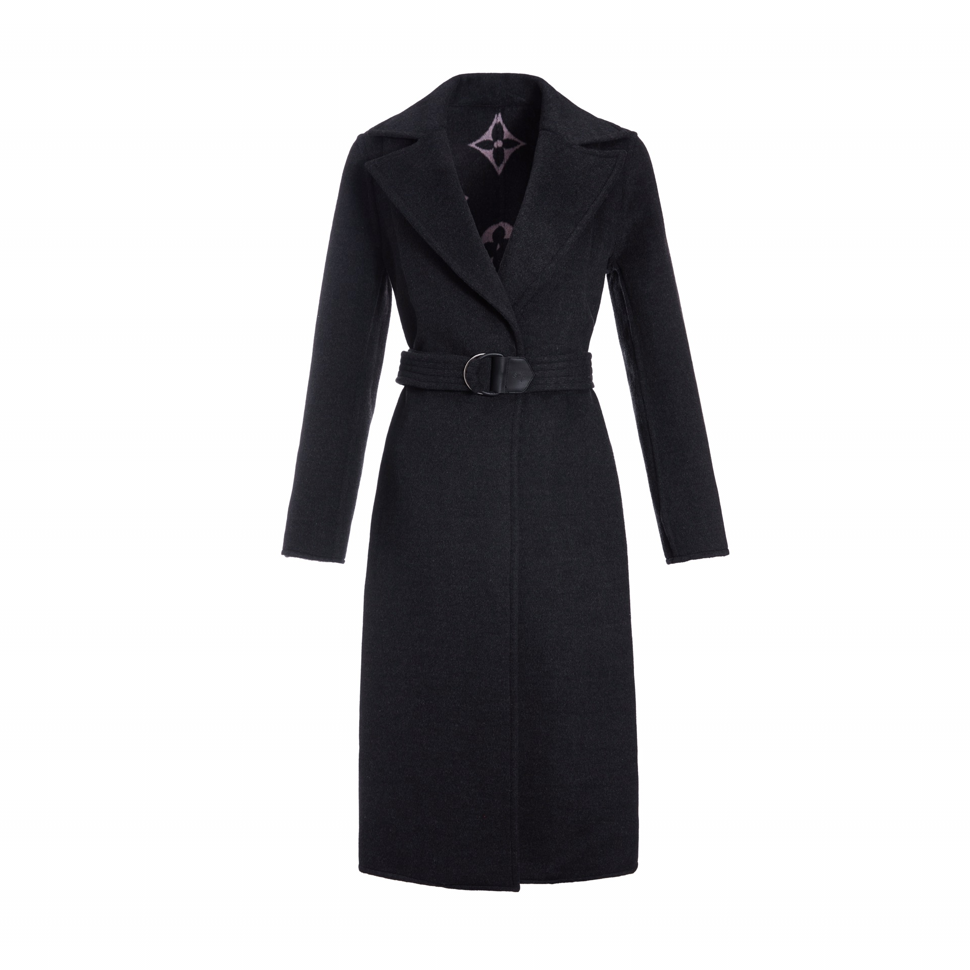 [TOP] Louis Vuitton LV Signature Double Face Wrap Coat 【99% Wool】 - Collection