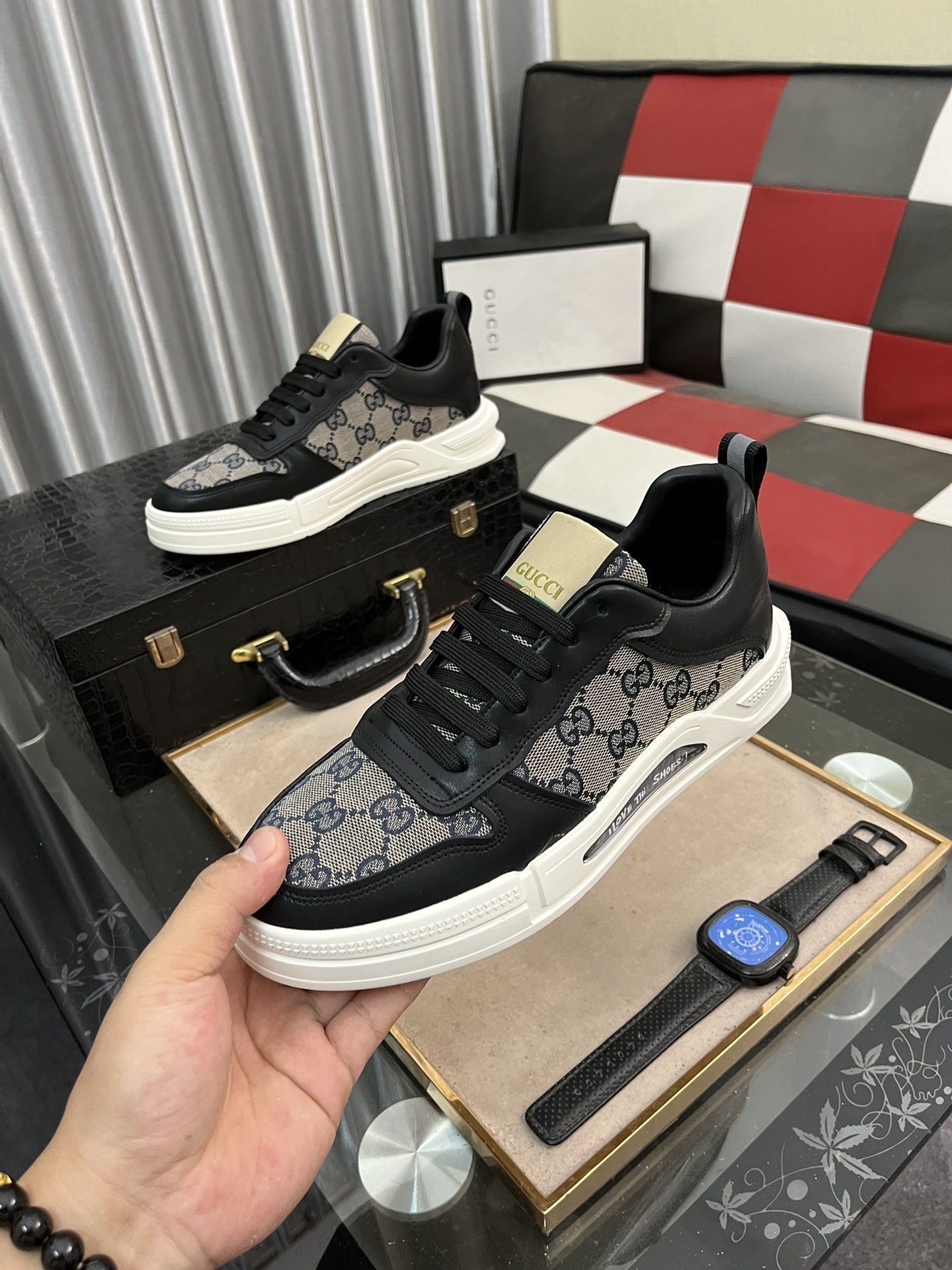 [TOP] GUCCI New Men's Casual Shoes