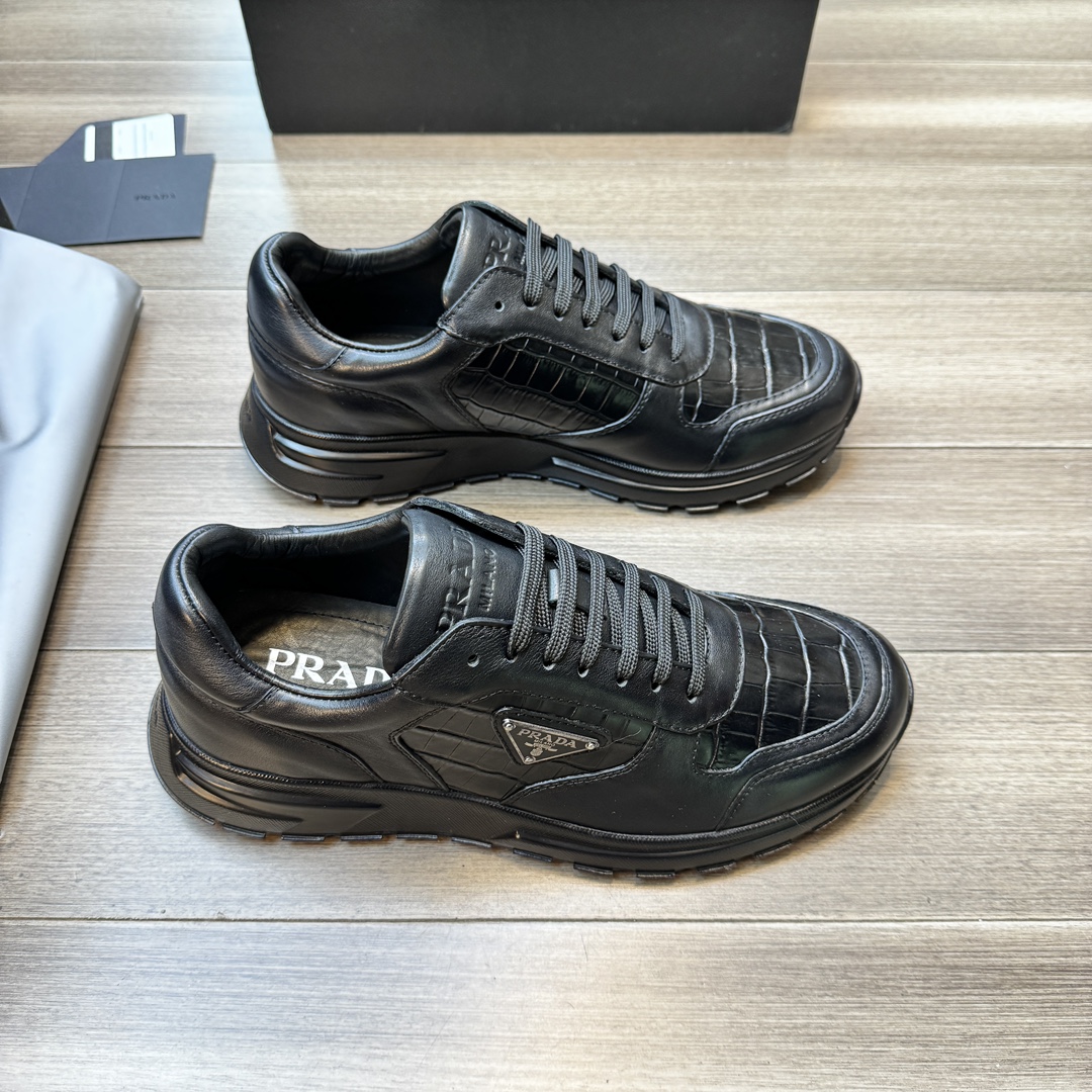 [TOP] PRADA Men's Sports Shoes - 4 Colors