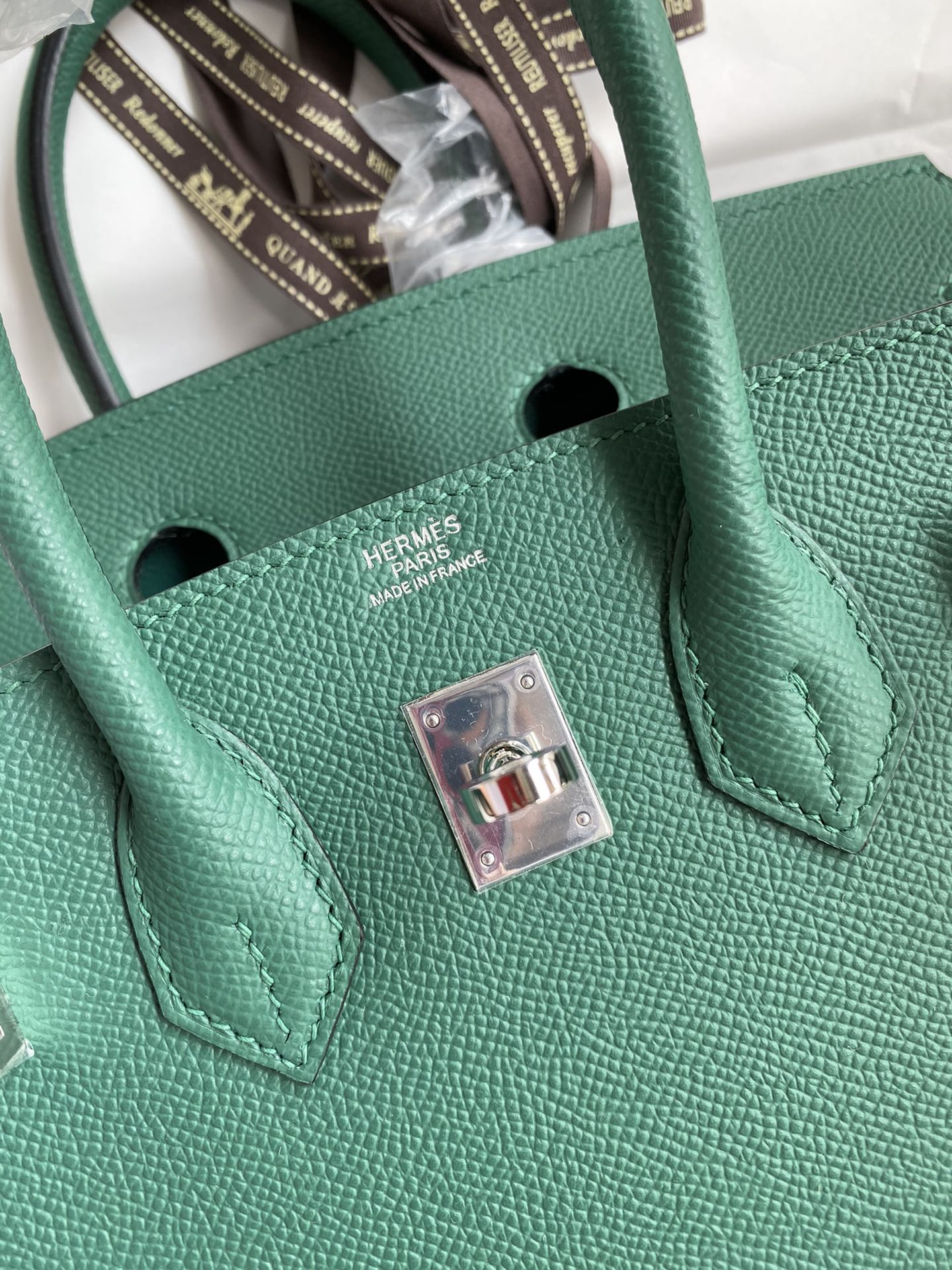 [TOP] HERMES Birkin Epsom Bag 30 cm - 5 Colors - SHW