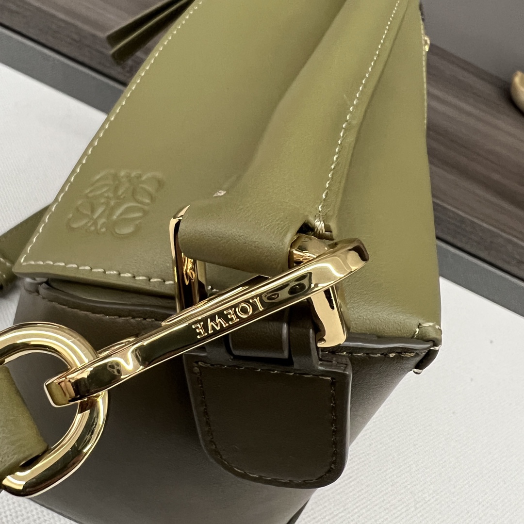 [TOP] LOEWE Puzzle Bag Anagram 24*10.5*16CM - Army Green