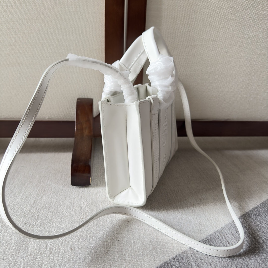 [TOP] Chloe Woody Full Leather Tote Bag - 4 Colors