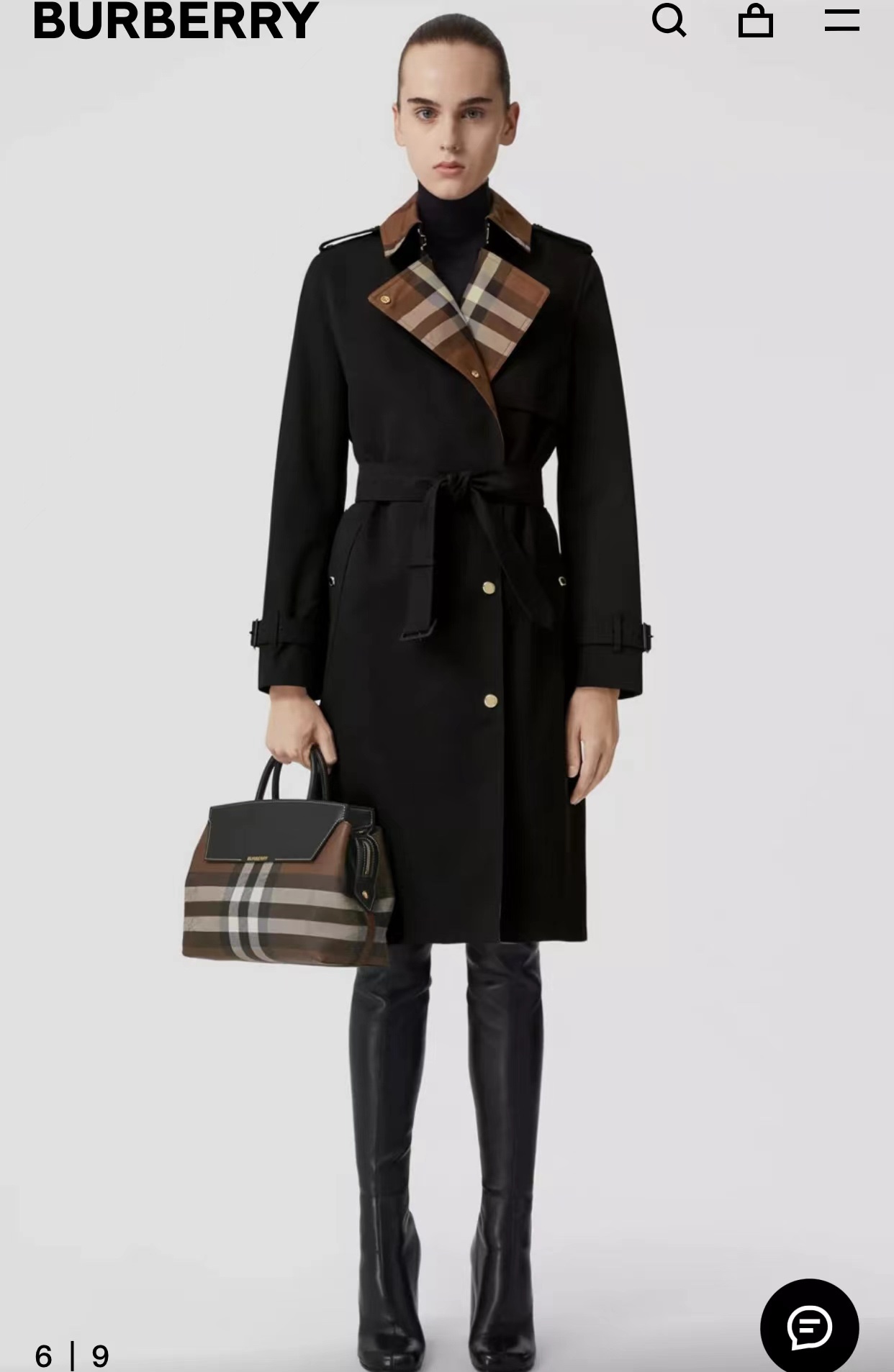 [TOP] BURBERRY New Handheld/Crossbody Bag