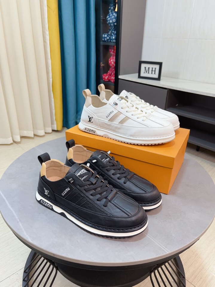 [TOP] Louis Vuitton LV New Casual Men's Shoes - Two Colors