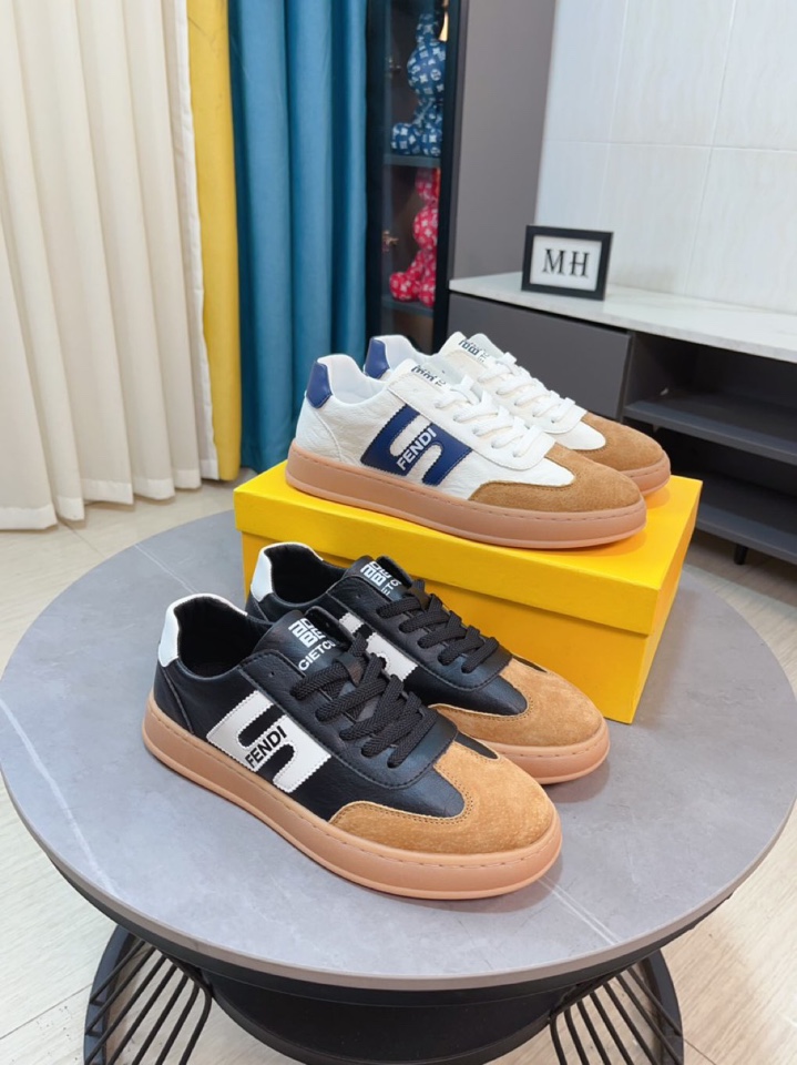 [TOP] FENDI Classic Comfortable Men's Shoes - Two Colors