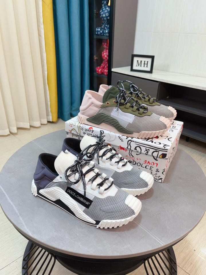 [TOP] Dolce & Gabbana D&G Comfortable Breathable Casual Shoes - 4 Colors