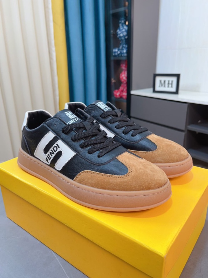 [TOP] FENDI Classic Comfortable Men's Shoes - Two Colors