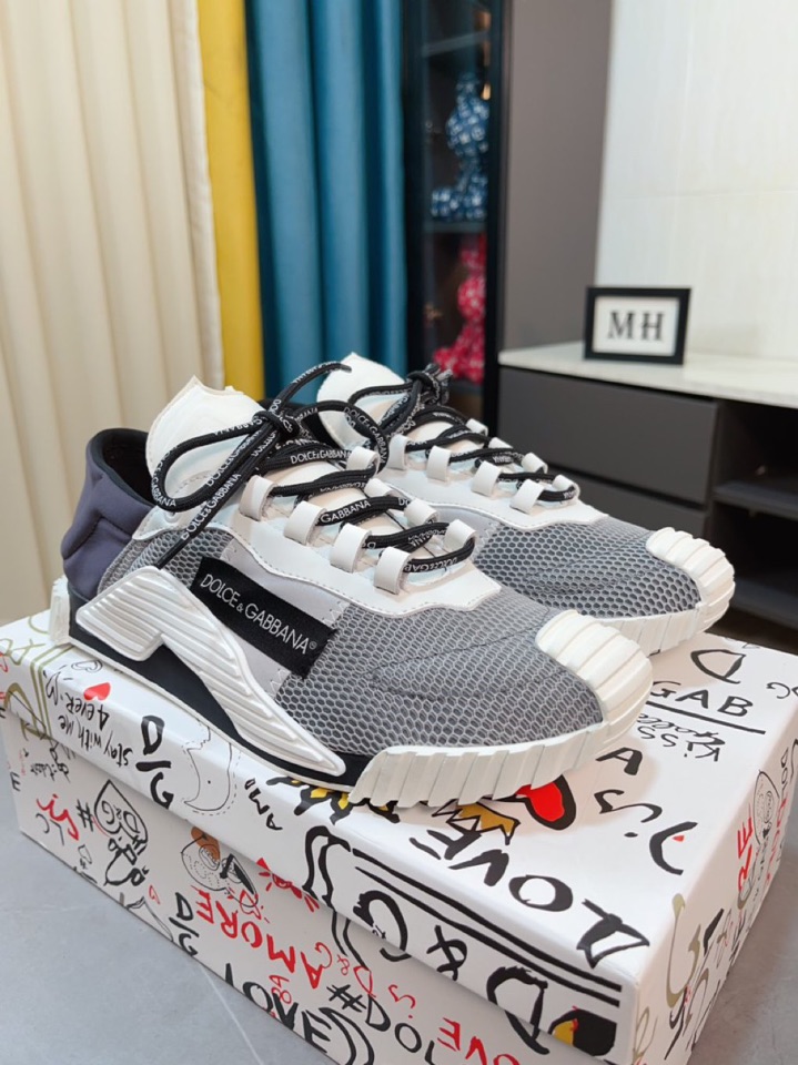 [TOP] Dolce & Gabbana D&G Comfortable Breathable Casual Shoes - 4 Colors