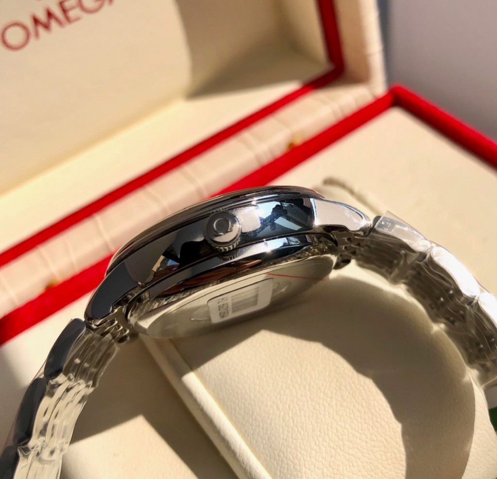 [TOP] OMEGA 32.7 MM De Ville Ladies Mechanical Stainless Steel Watch