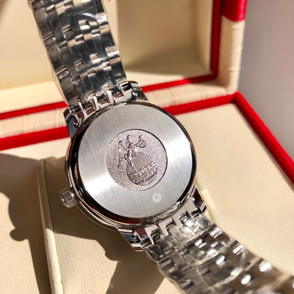 [TOP] OMEGA 32.7 MM De Ville Ladies Mechanical Stainless Steel Watch