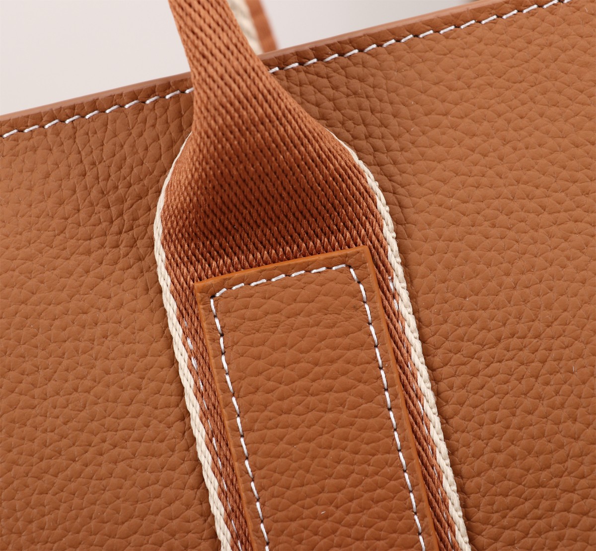 [TOP] Hermès Leather Briefcase Men's Bag - Khaki