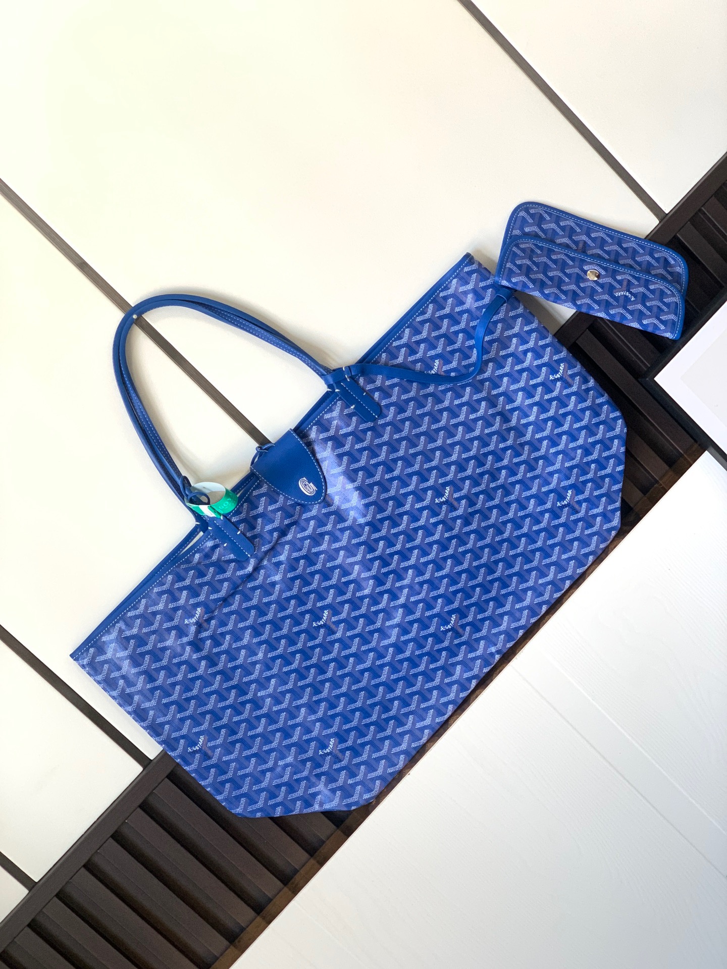 [TOP] Goyard Saint Louis Bag PM/GM - Blue