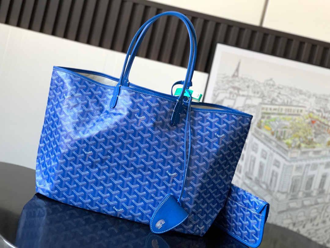 [TOP] Goyard Saint Louis Bag PM/GM - Blue