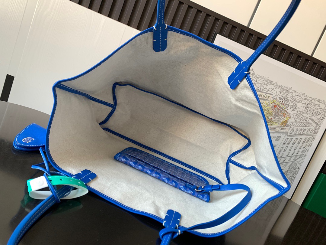 [TOP] Goyard Saint Louis Bag PM/GM - Blue