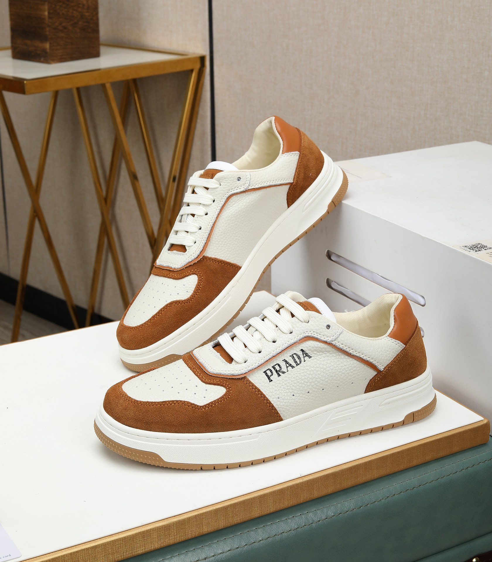 [TOP] PRADA New Men's Shoes - 2 Colors