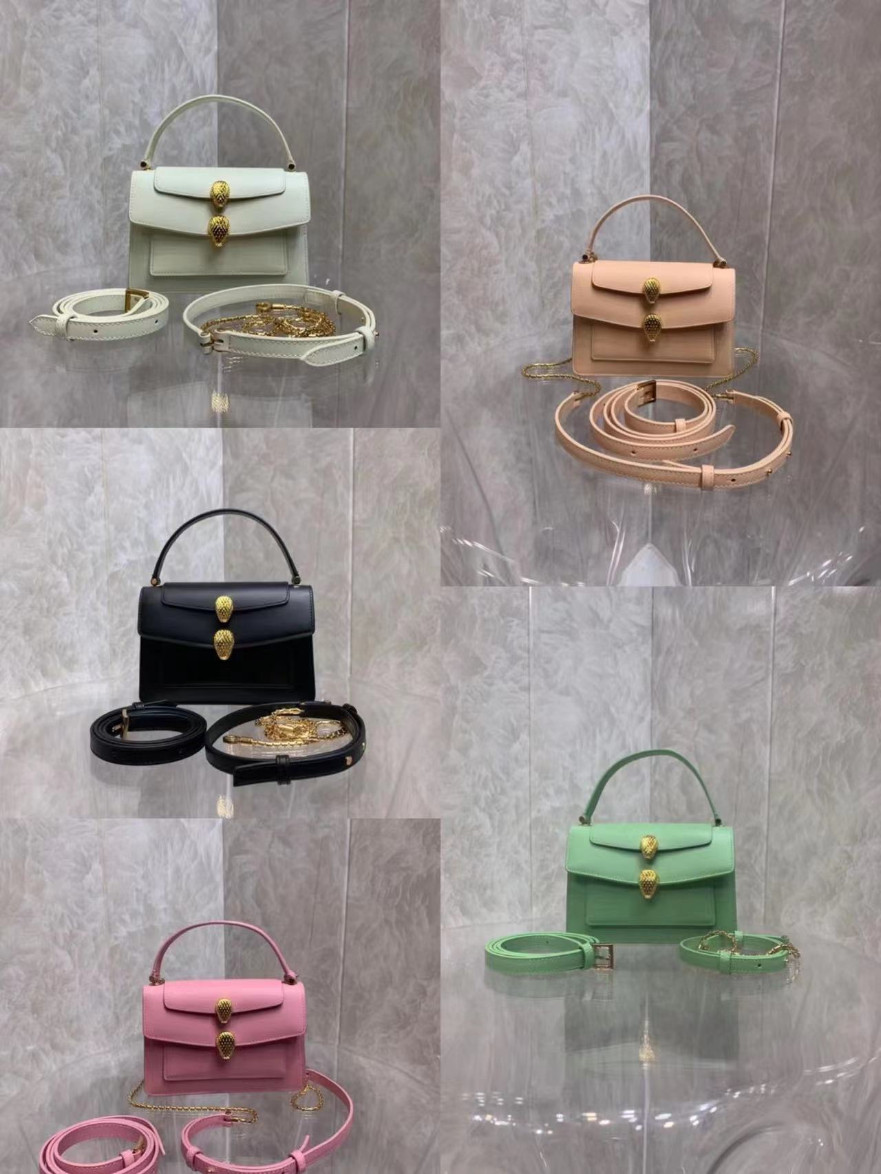 [TOP] BVLGARI X Alexanderwang SERPENTI Bag 19 x 13 x 6.5 cm - 6 Colors