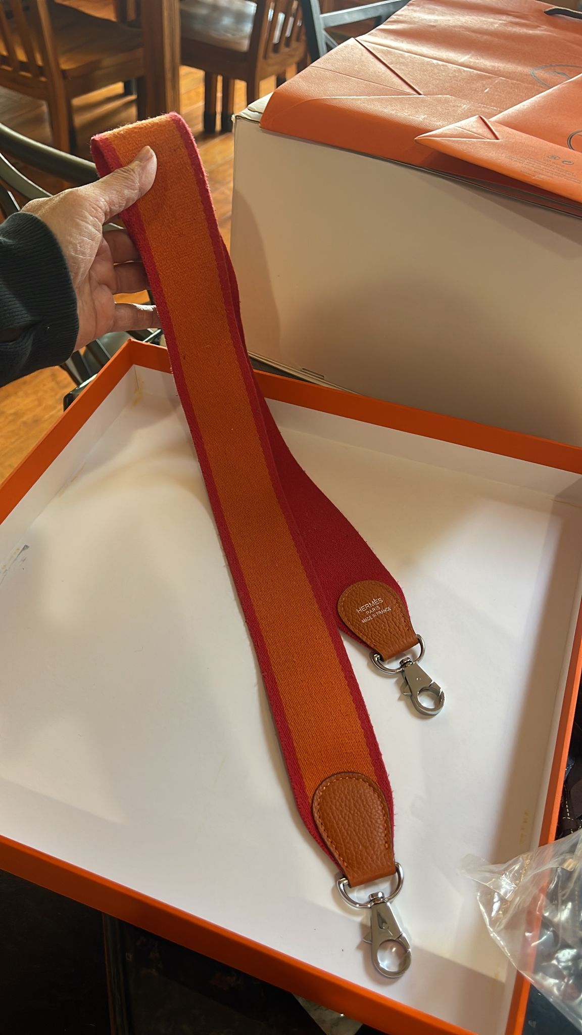 [TOP] HERMES Bag Strap