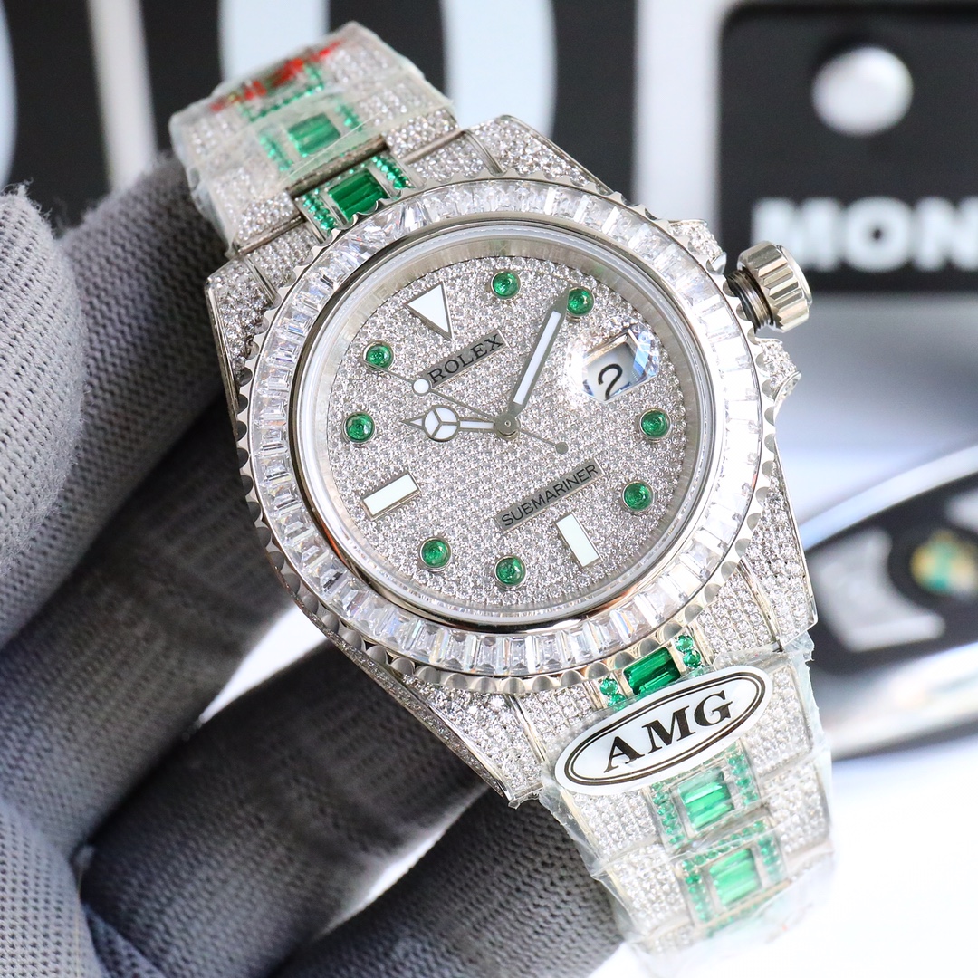 [TOP] ROLEX ROLEX Rolex Starry Wrist Pavé Diamond model - 3 Colors