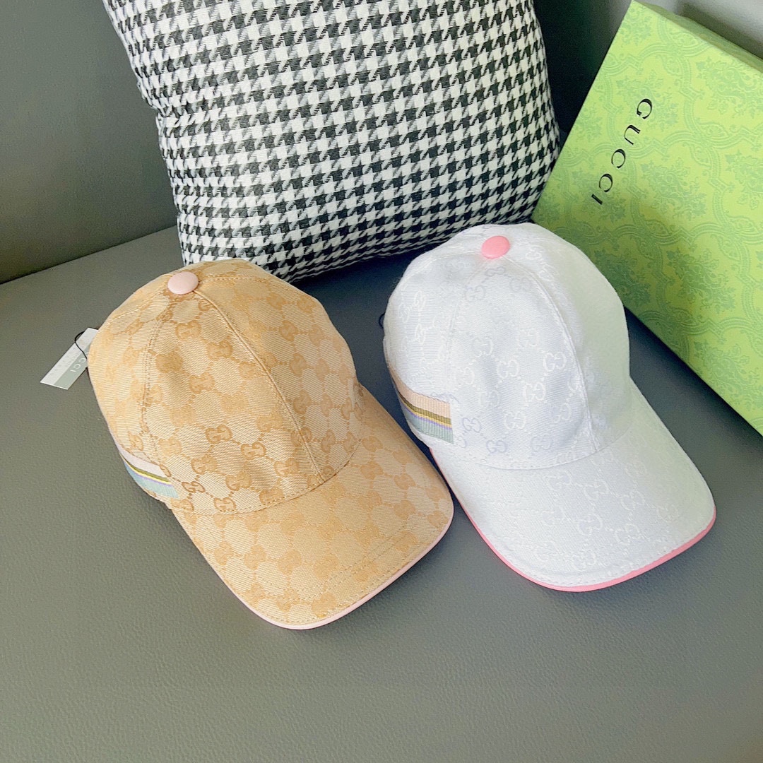 [TOP] GUCCI Classic Original Baseball Hat - 2 Colors