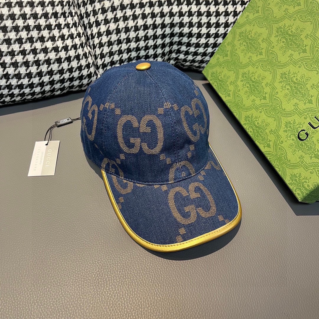 [TOP] GUCCI Classic Baseball Hat - 3 Colors