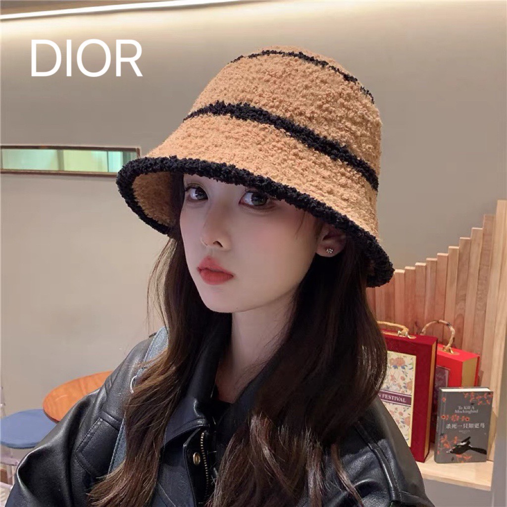 [TOP] Christian Dior Plush Fisherman's Hat - 3 Colors