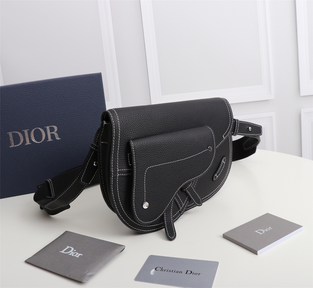 [TOP] Christian Dior Men's SADDLE Men's Crossbody Bag/Chest Bag